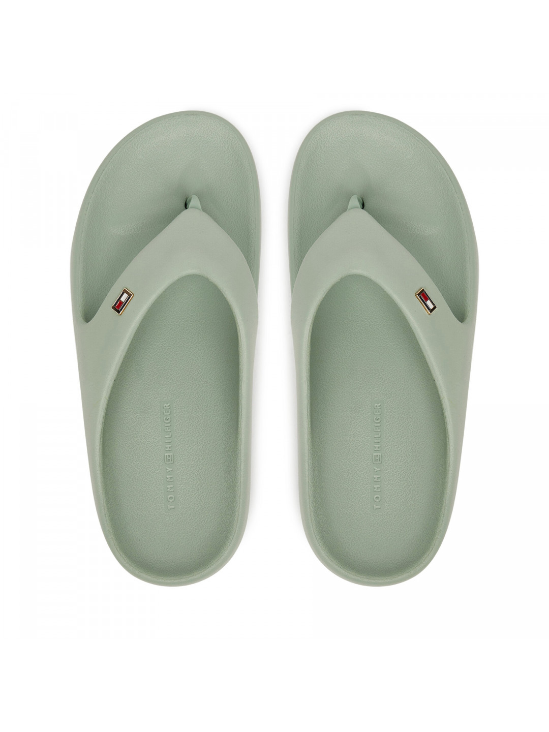 Žabky Tommy Hilfiger Th Comfort Beach Sandal FW0FW08522 Tyrkysová